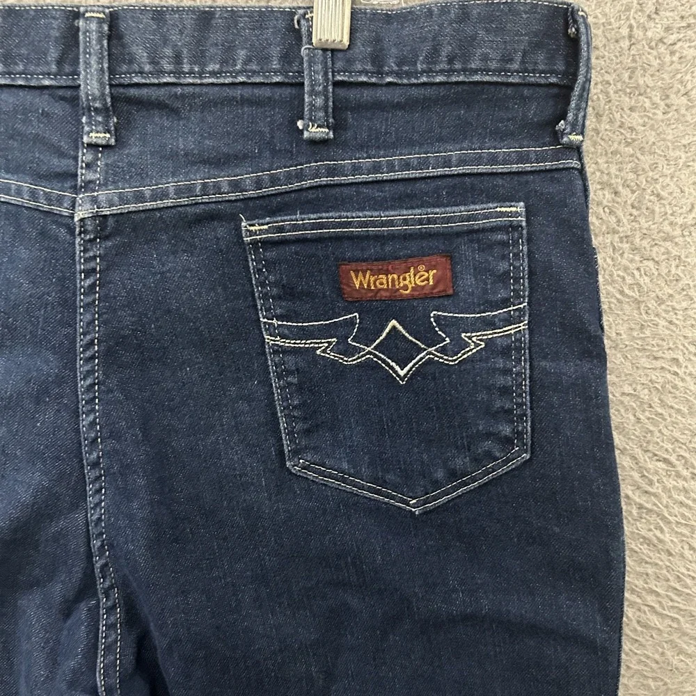 Vintage Wrangler Jeans Mens 40x32 Blue Denim Indigo Boot Cut 70s 80s Made In USA